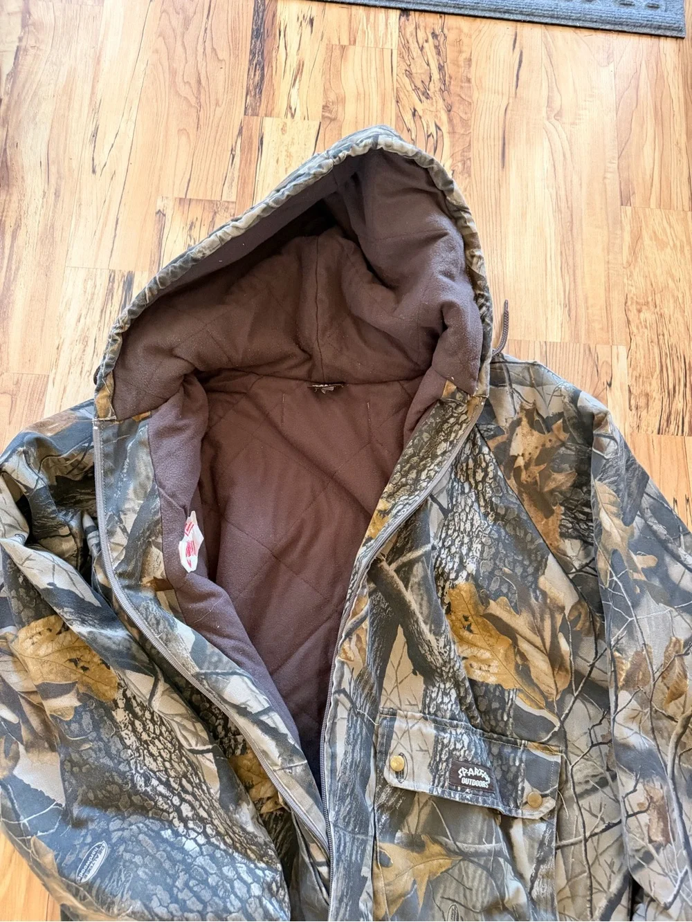 Vintage Men's Spartan Outdoors / RealTree Camo Military Field Jacket